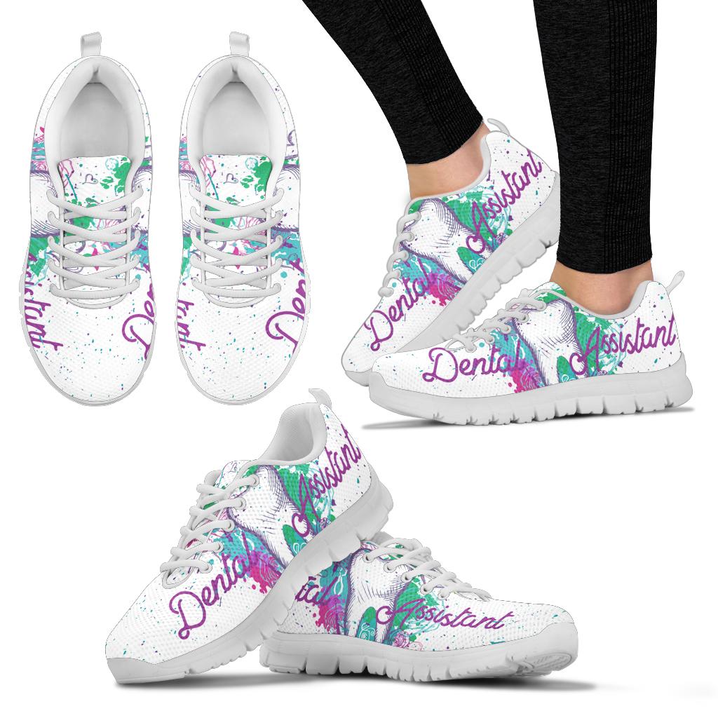 Dental Assistant White Tooth Sneakers
