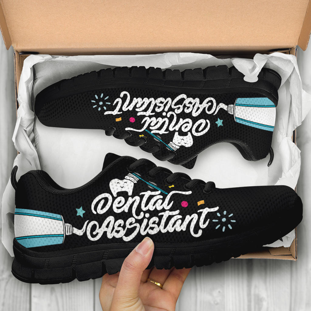 Dental Assistant Toothpaste Blue Sneakers (Express, 52% OFF