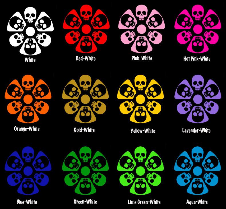 Radiology Circle Skulls - One Color