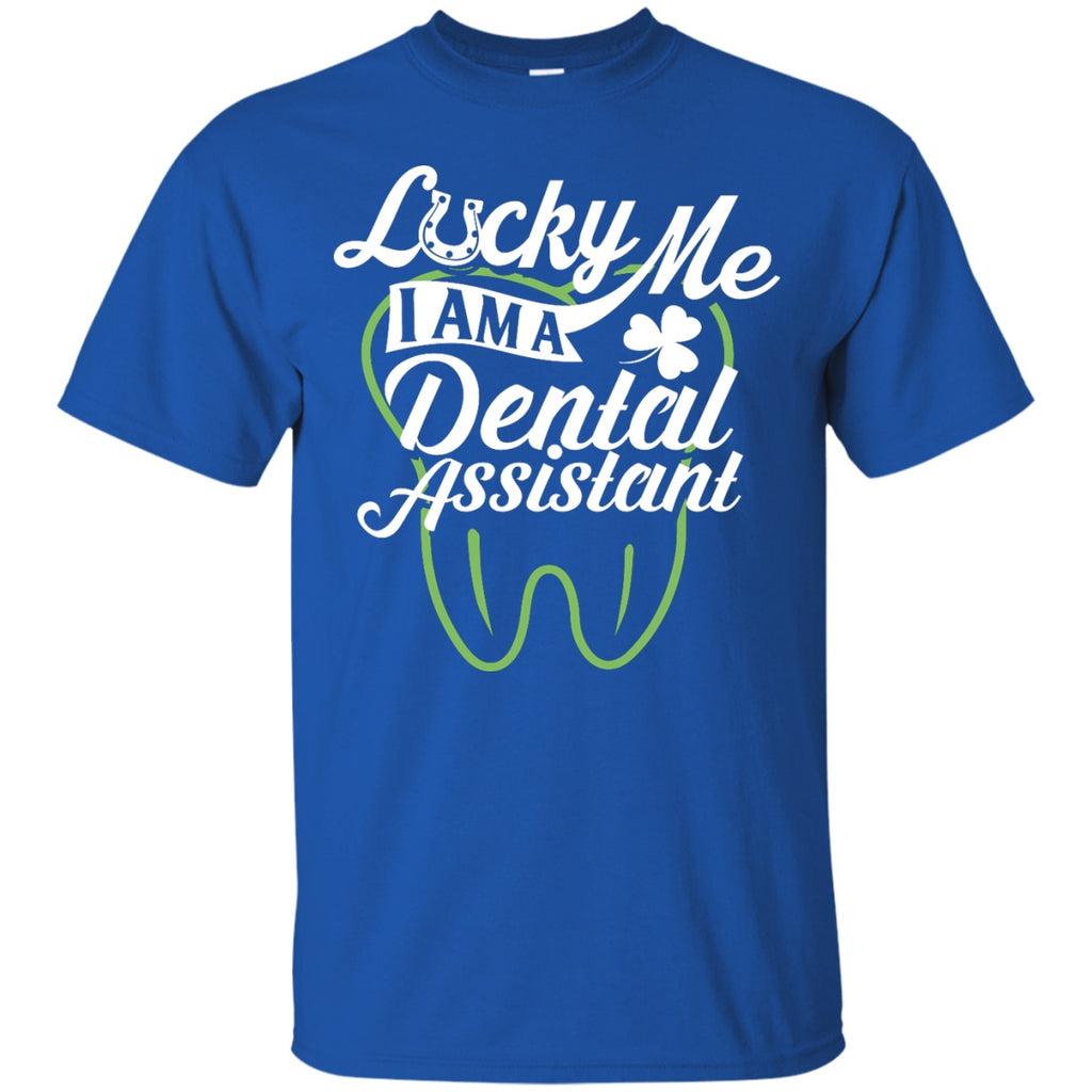 Short Sleeve - Lucky Me I Am A Dental Asssistant - Unisex Tee