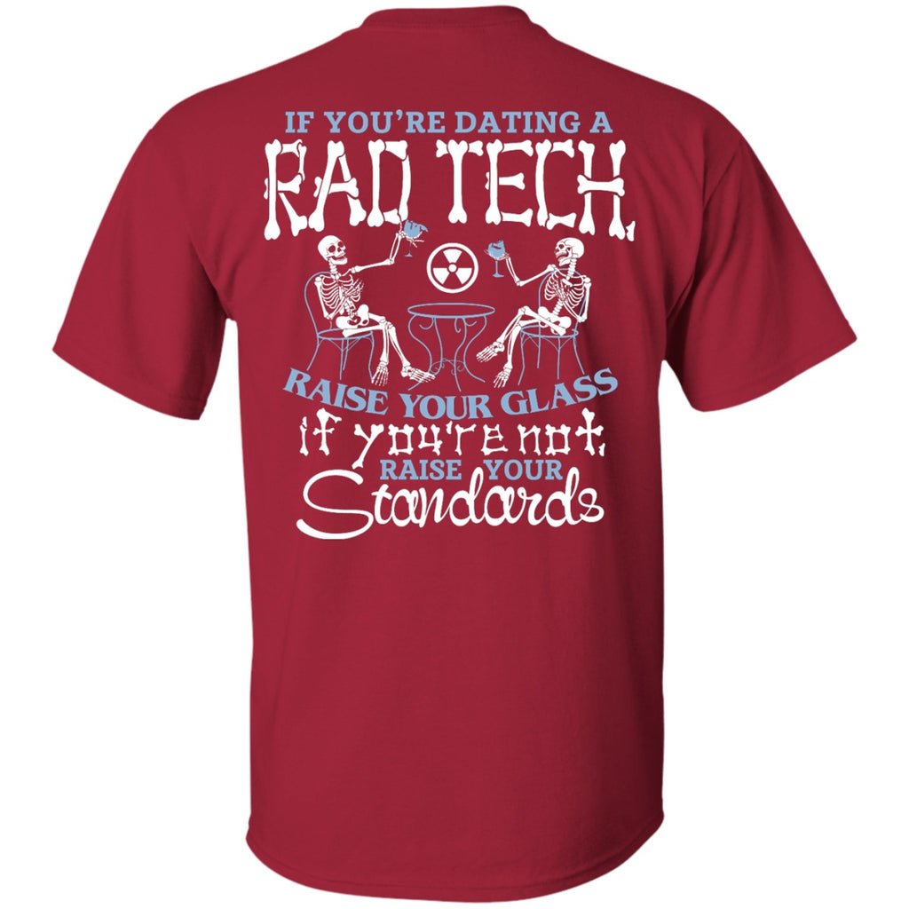 Short Sleeve - Rad Tech Raise Your Glass BACK ONLY - Unisex Tee