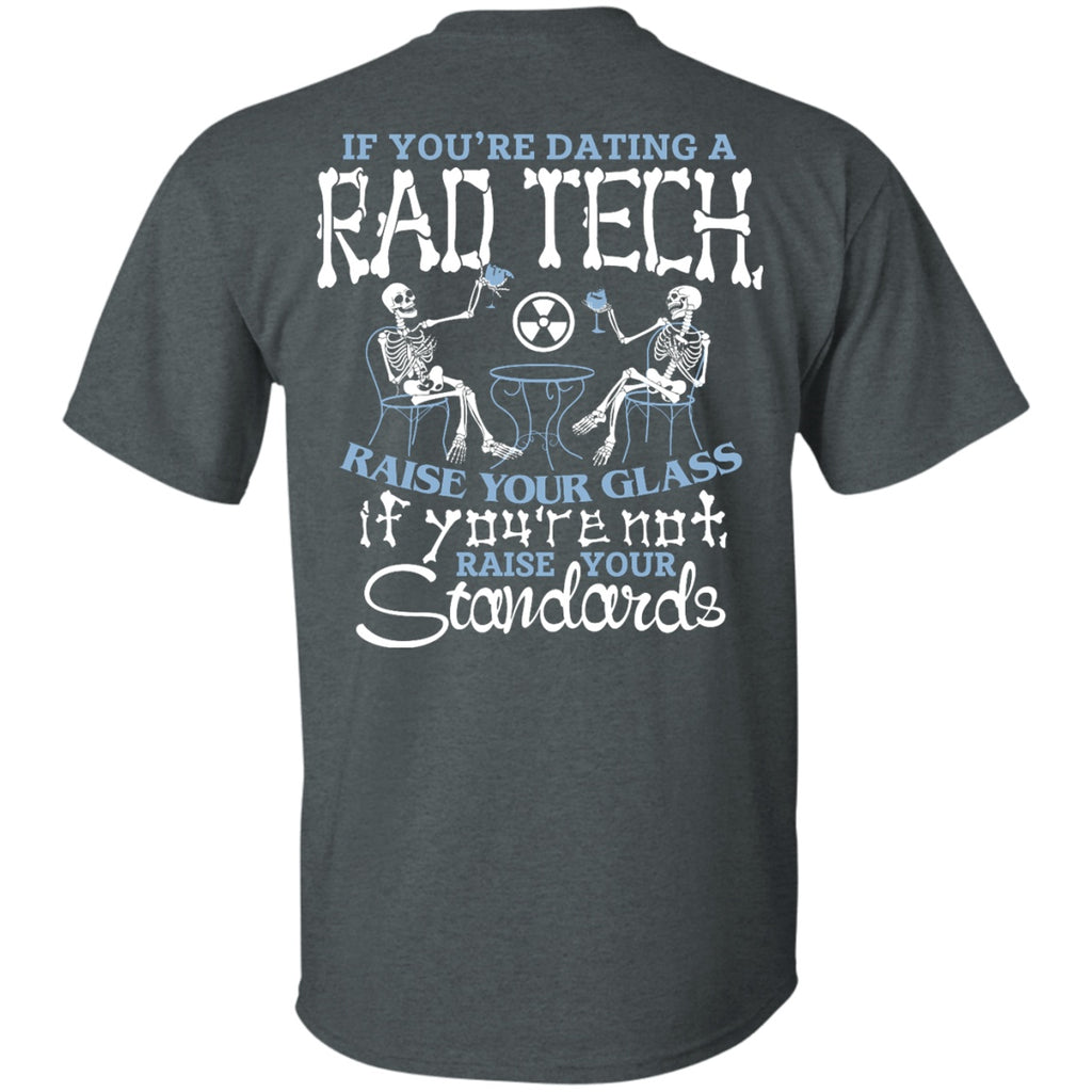 Short Sleeve - Rad Tech Raise Your Glass BACK ONLY - Unisex Tee