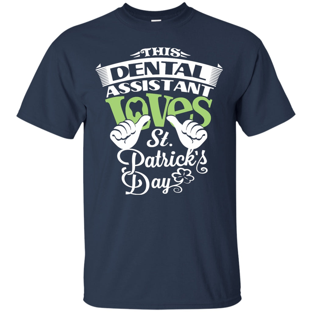 Short Sleeve - This Dental Assistant Loves St. Patrick's Day - Unisex Tee
