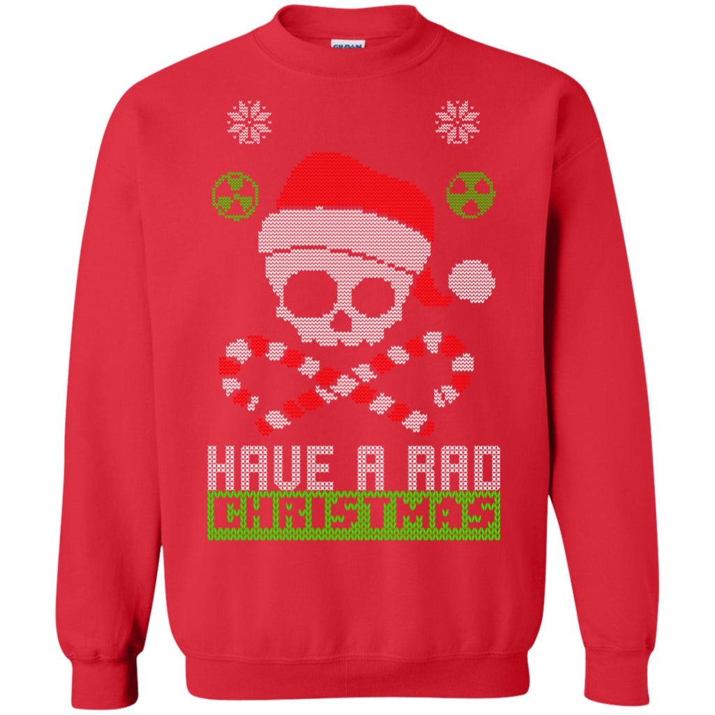 Sweatshirts - Have A Rad Christmas Crewneck Pullover Sweatshirt