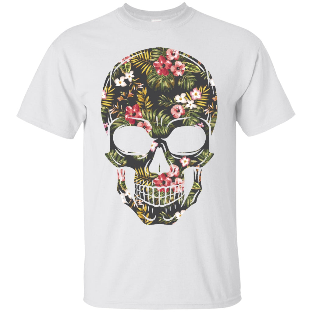 T-Shirts - Floral Skull Tee