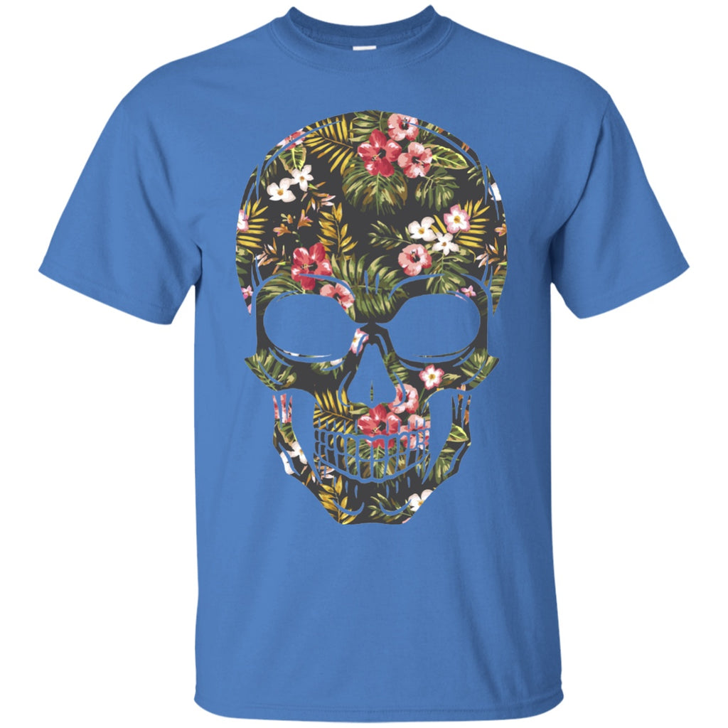 T-Shirts - Floral Skull Tee