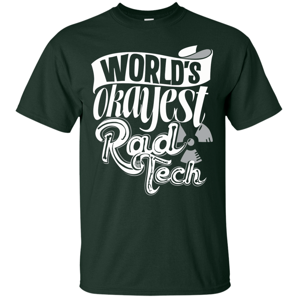 T-Shirts - World's Okayest Rad Tech Unisex Tee