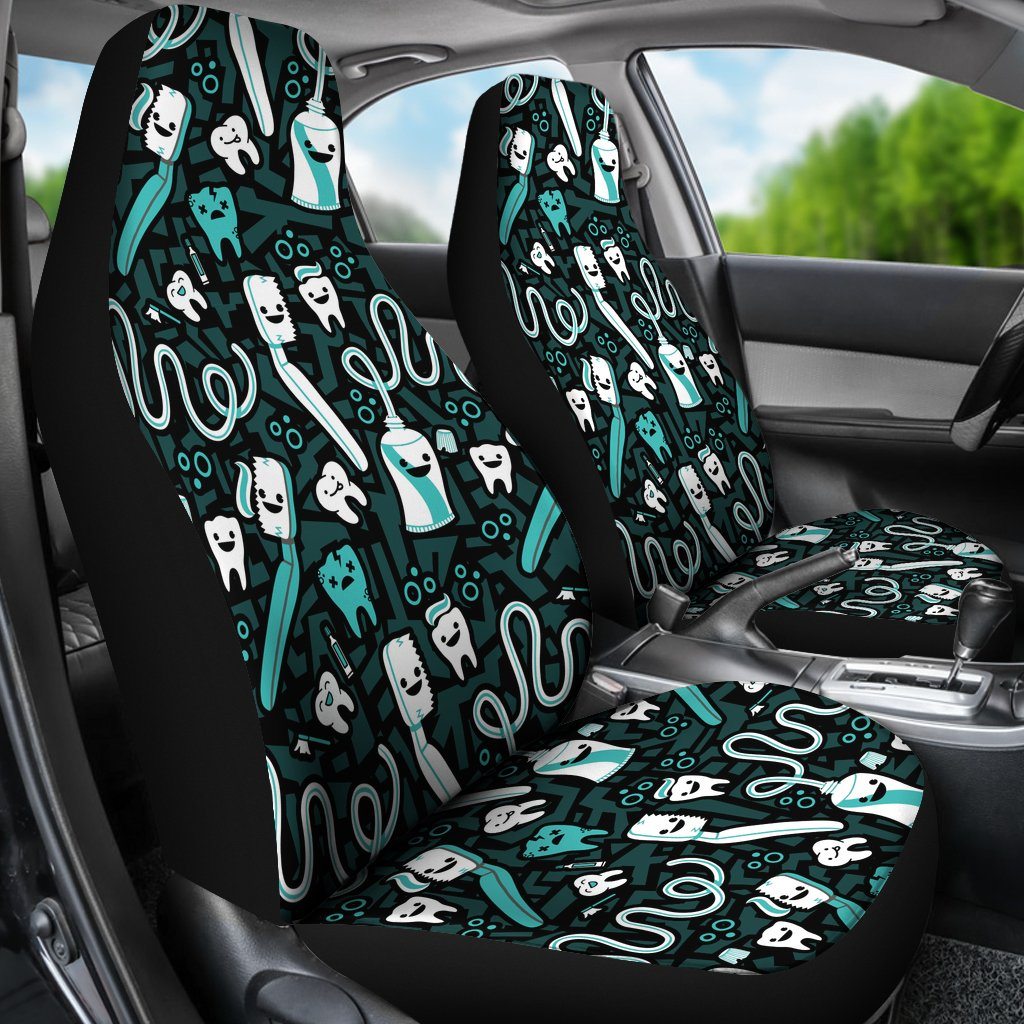 Toothpaste Car Seat Covers Set